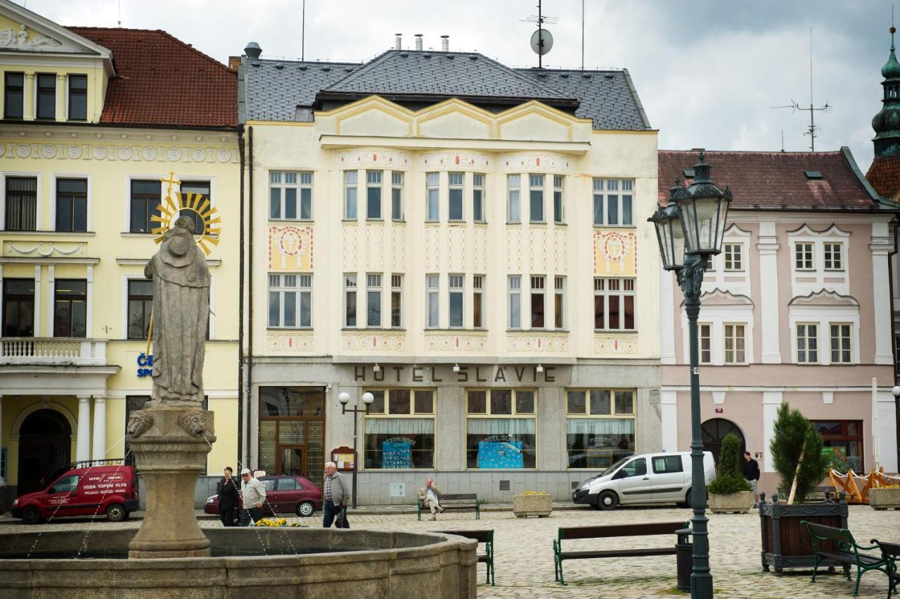 Hotel Slavie Pelhrimov Exterior photo